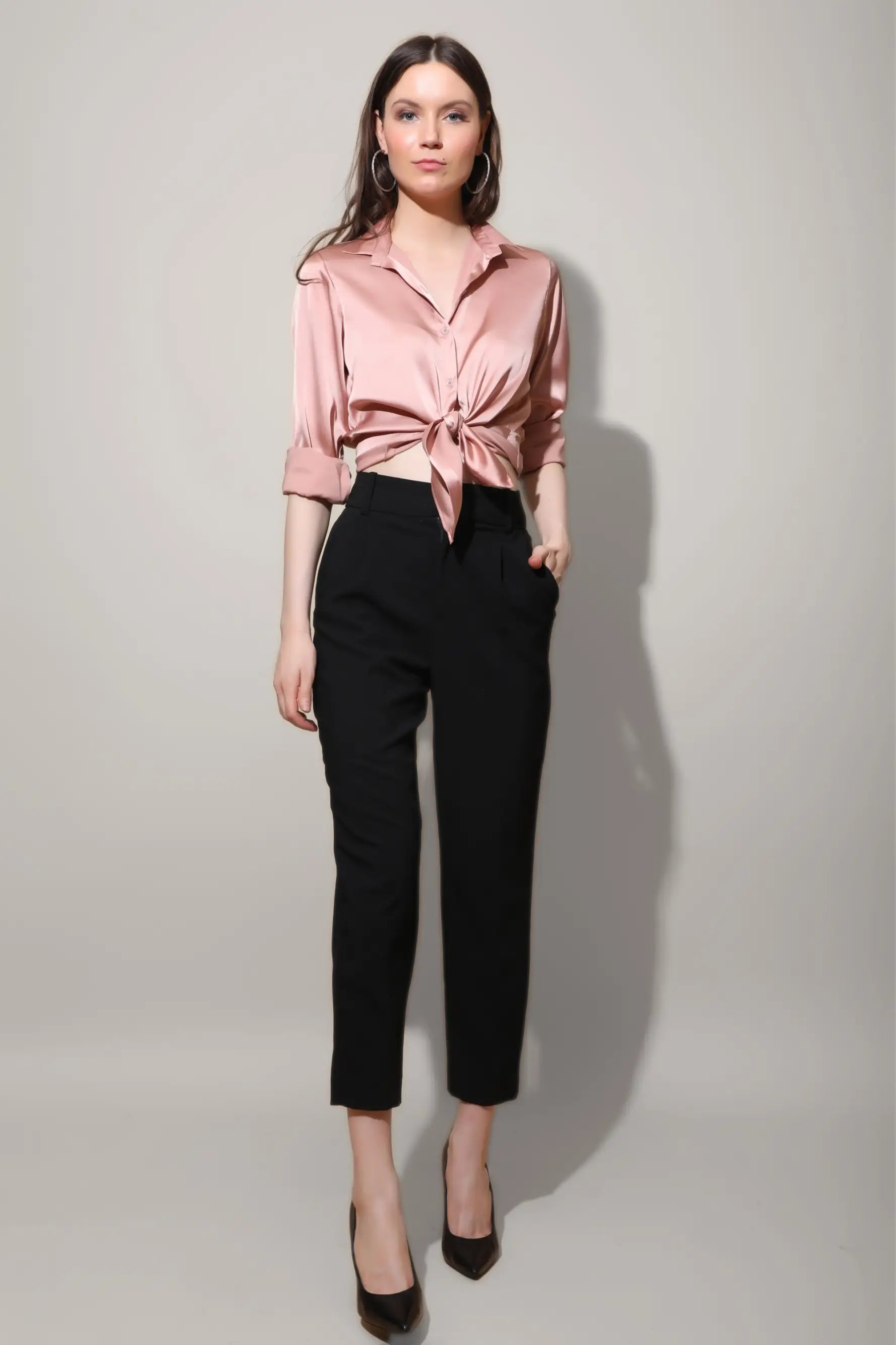 Rose gold dress shirt online