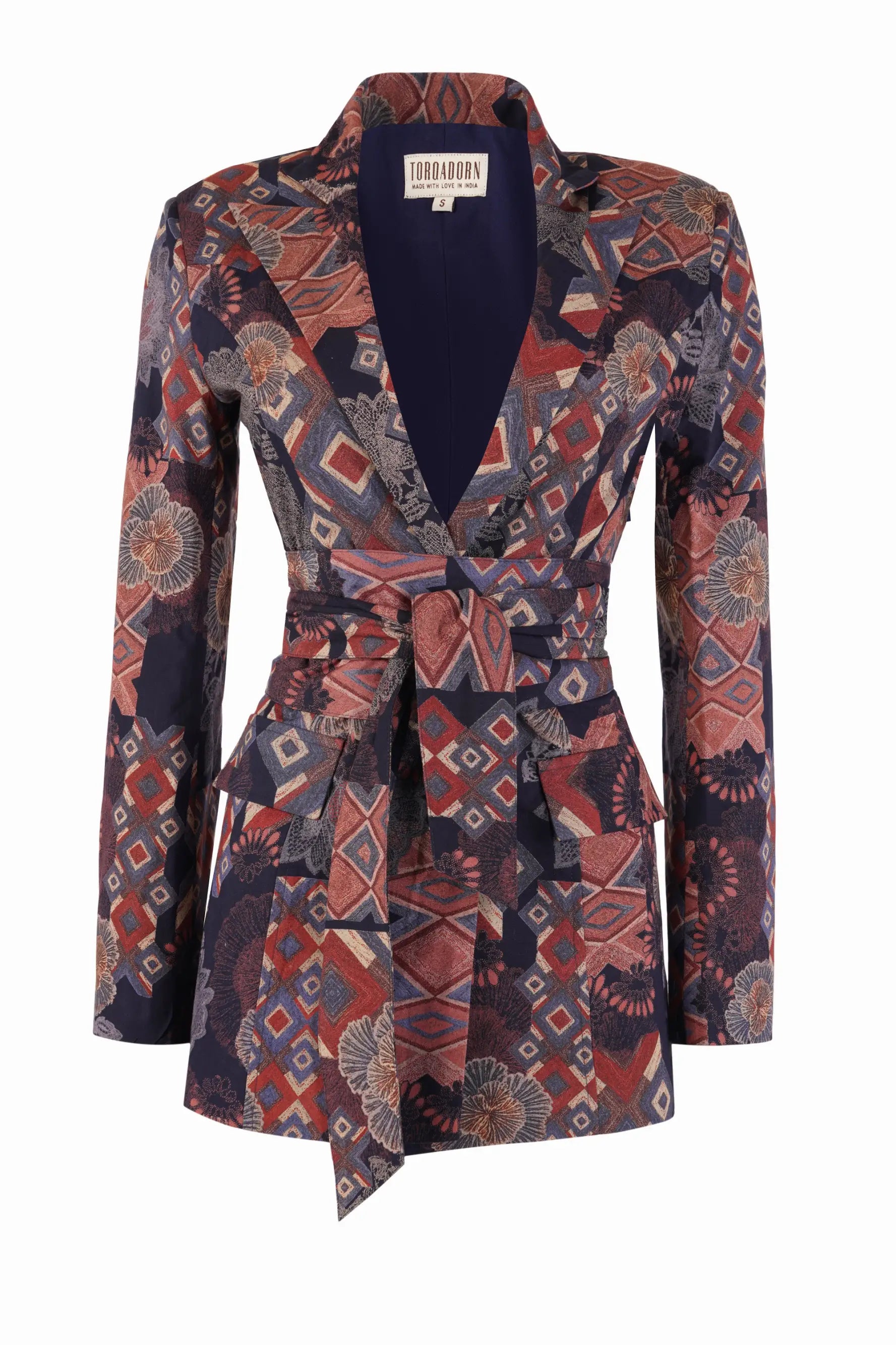SELENA Tie-Up Blazer - Blazers