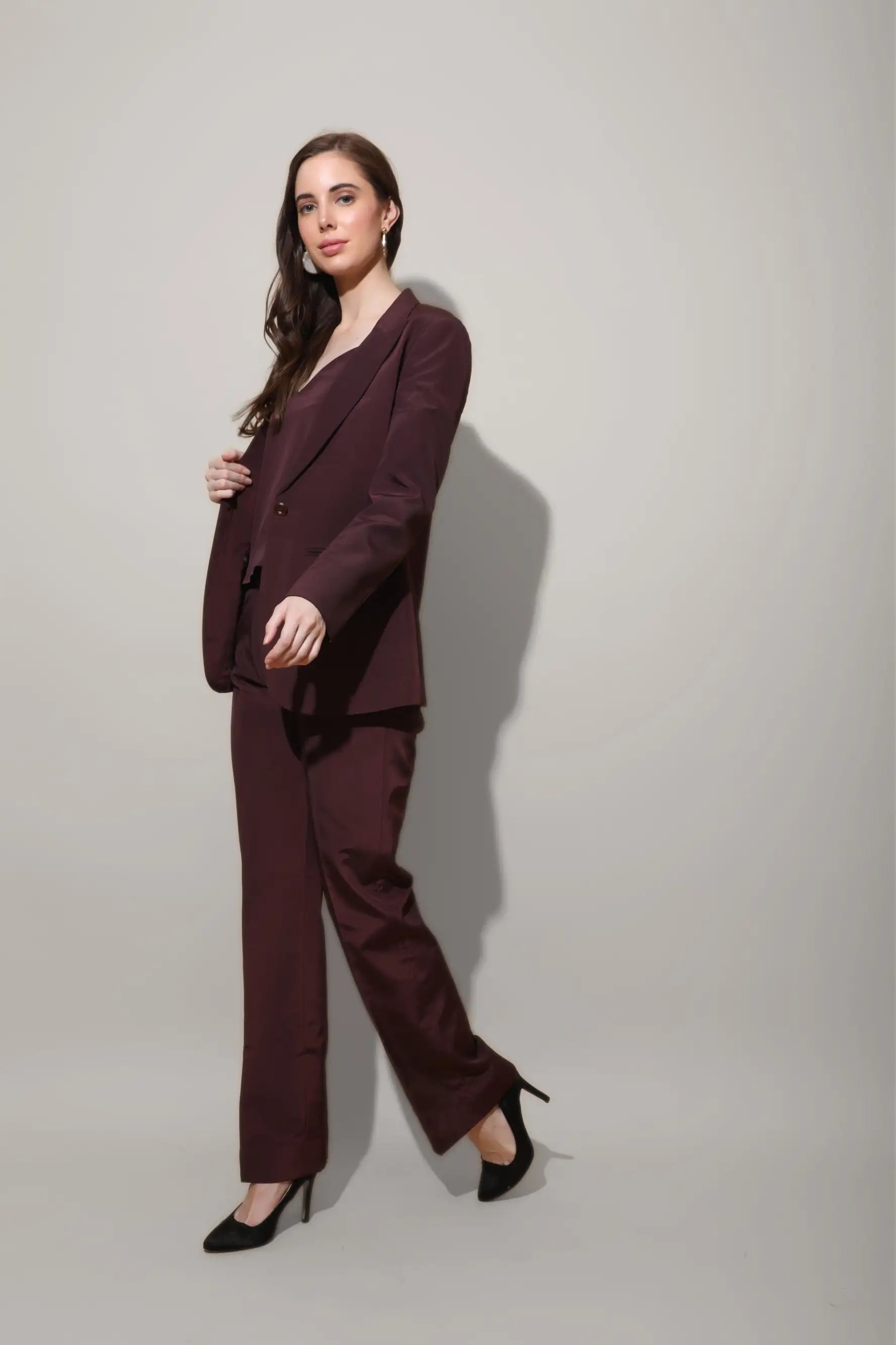 Wine Coat - Blazers