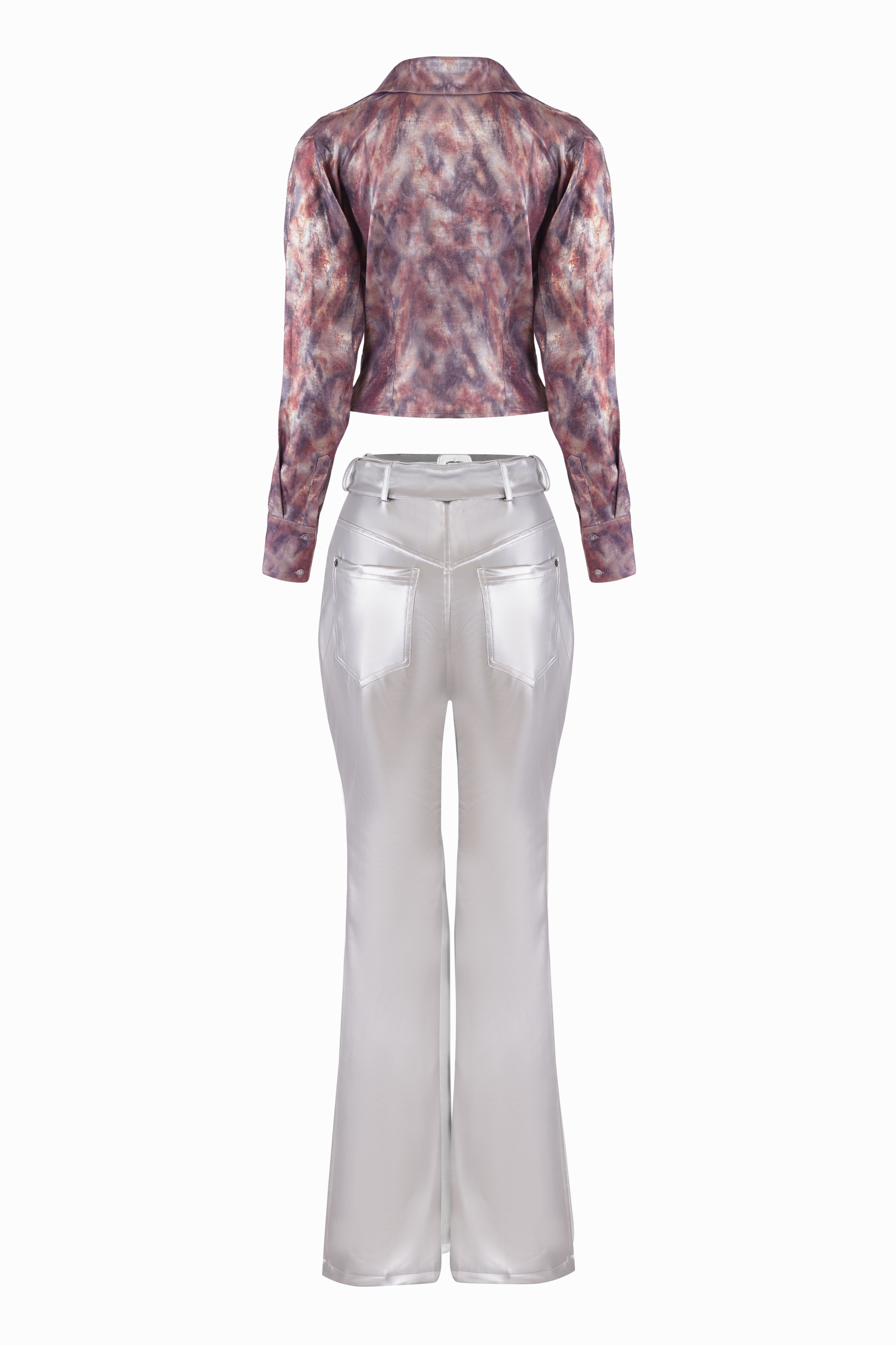 VIOLA Cowl Shirt and CELESTE Pants Co-ord