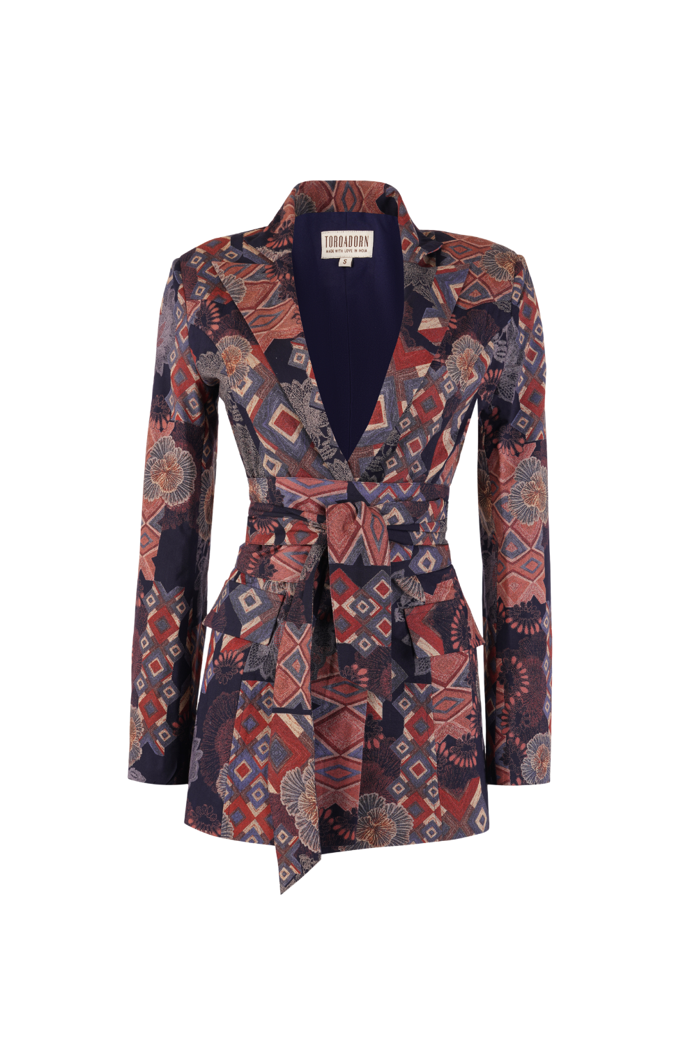 SELENA Tie-Up Blazer - Blazers