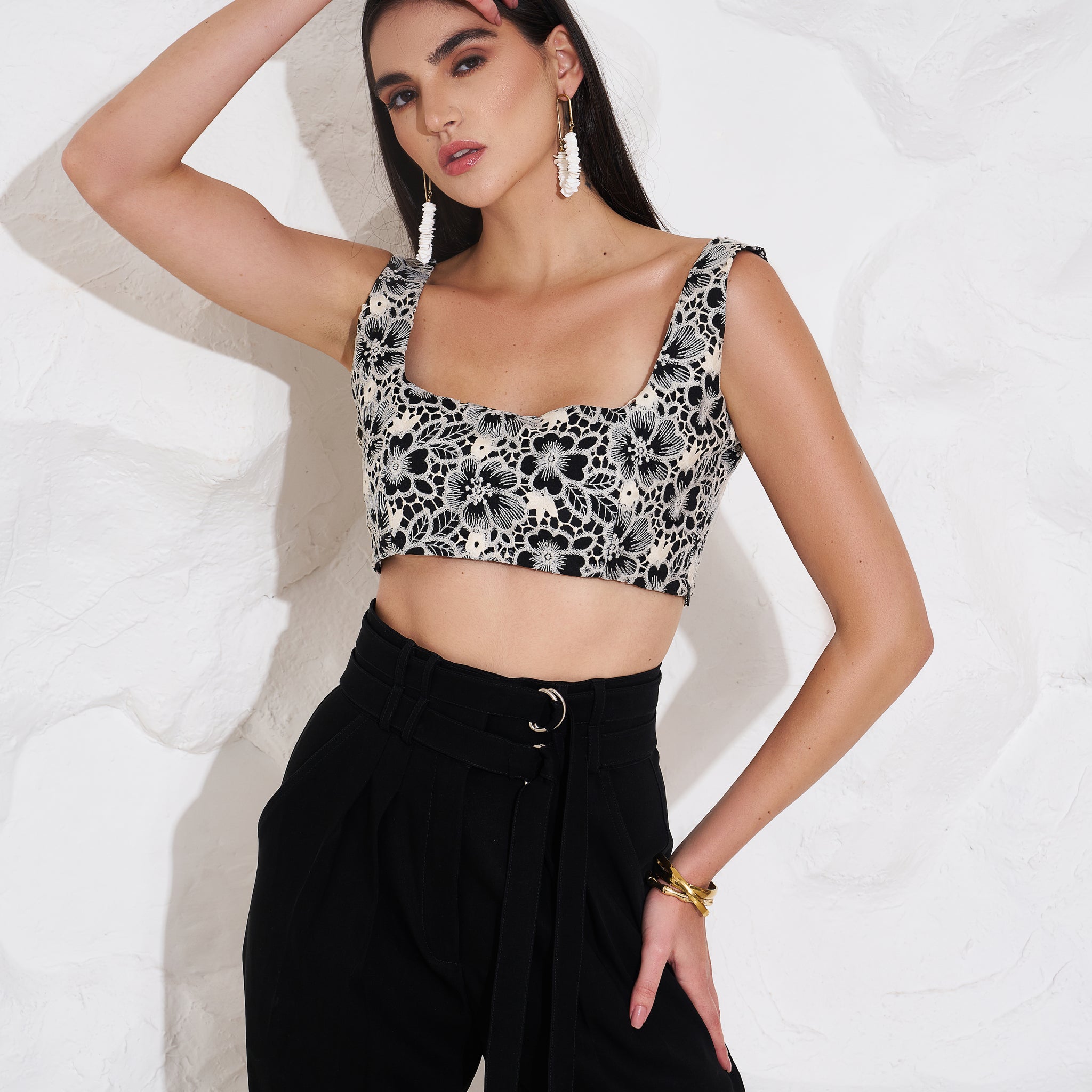 EMMA Cutwork Top