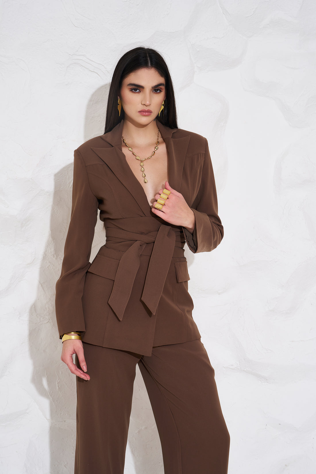 HALEY Tie Up Blazer