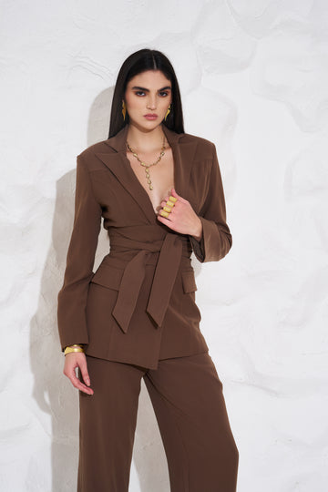 HALEY Tie Up Blazer