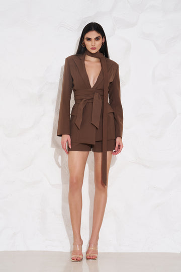 HALEY Blazer and High Rise Shorts Co-ord