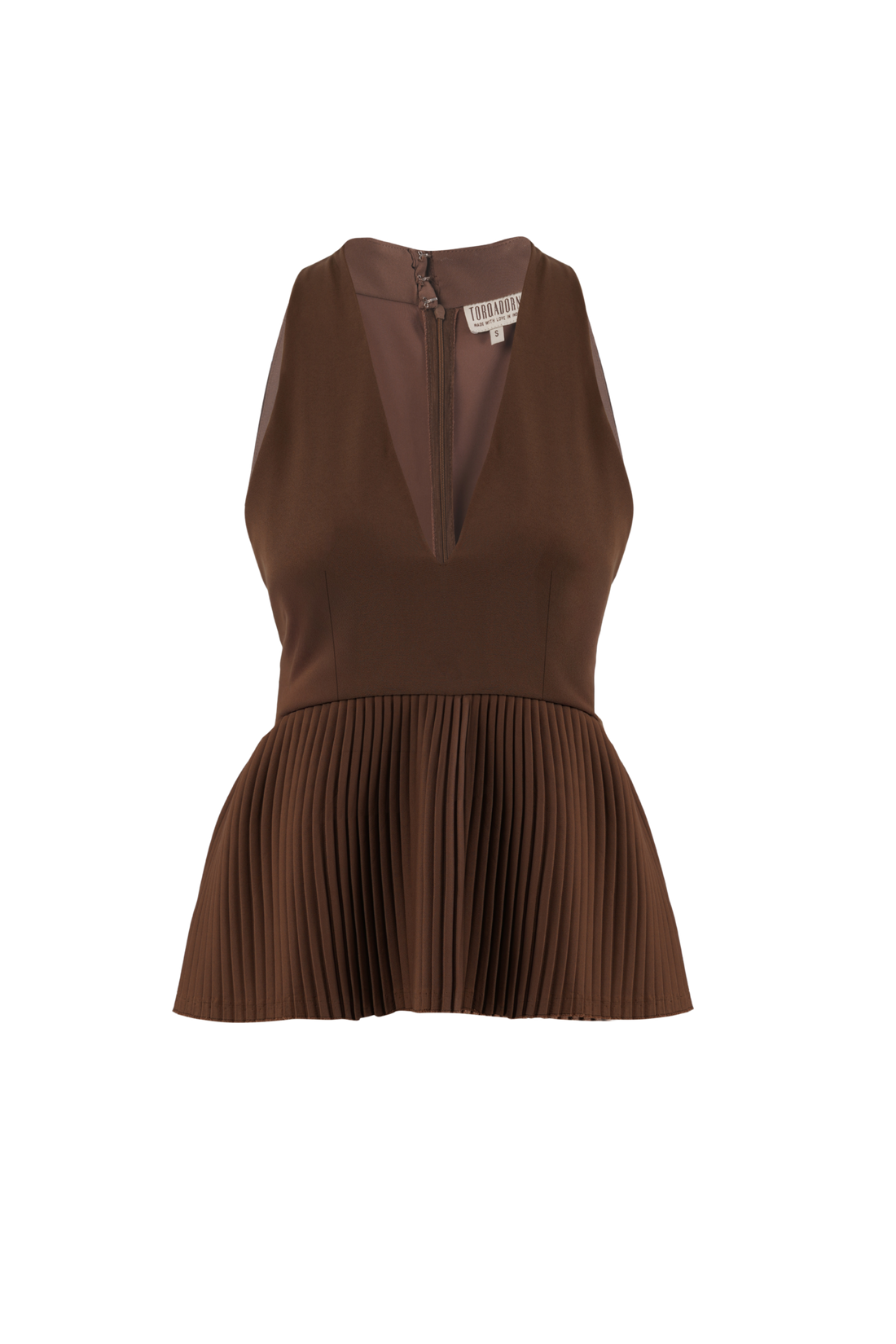 HALEY Pleated Peplum