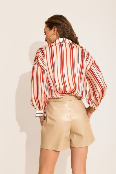 Printed Stripe Shirt