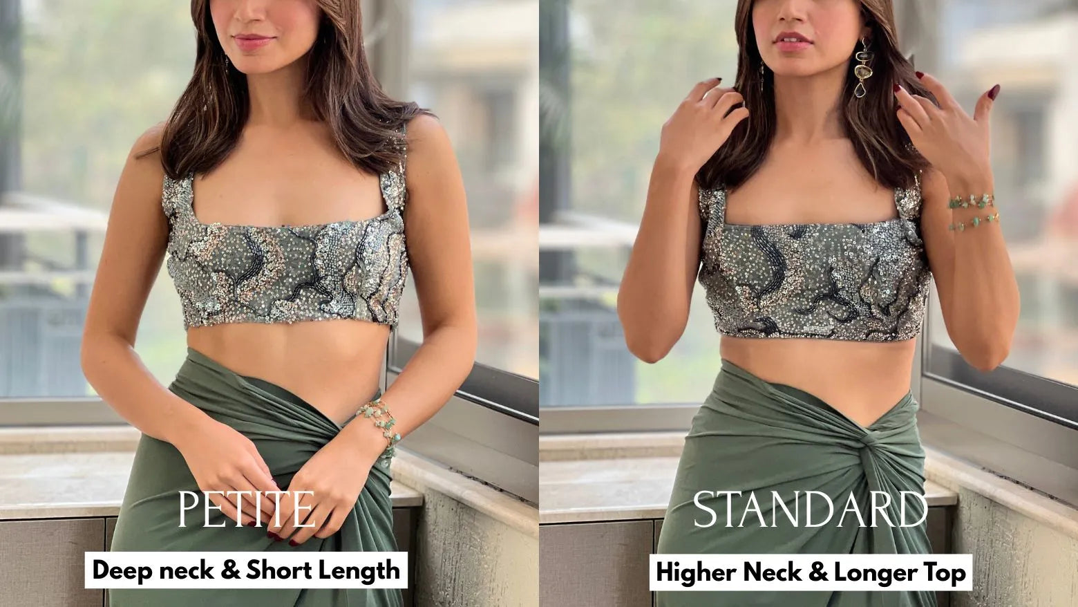 Alicia Top Coverage Size Chart