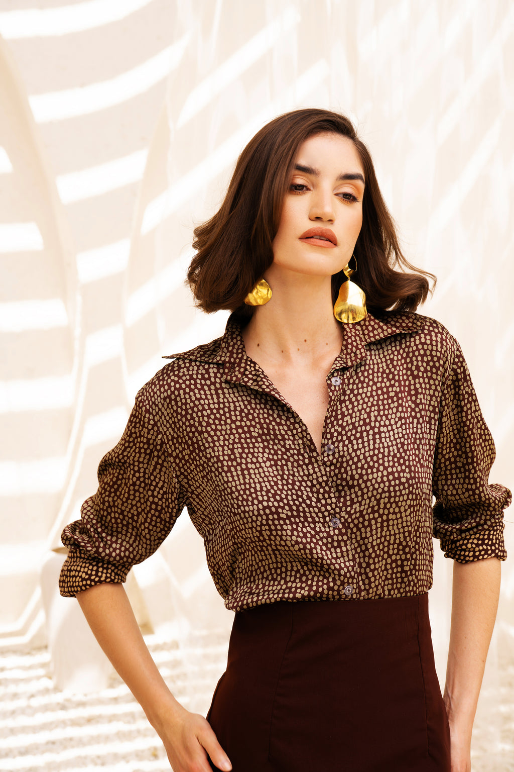 KATY Shirt and CARLY Skirt Co-ord