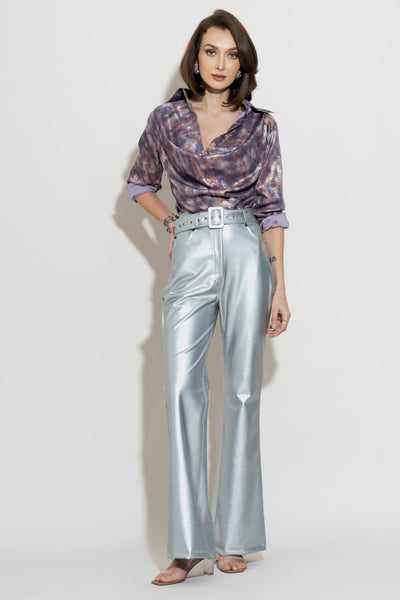 VIOLA Cowl Shirt and CELESTE Pants Co-ord