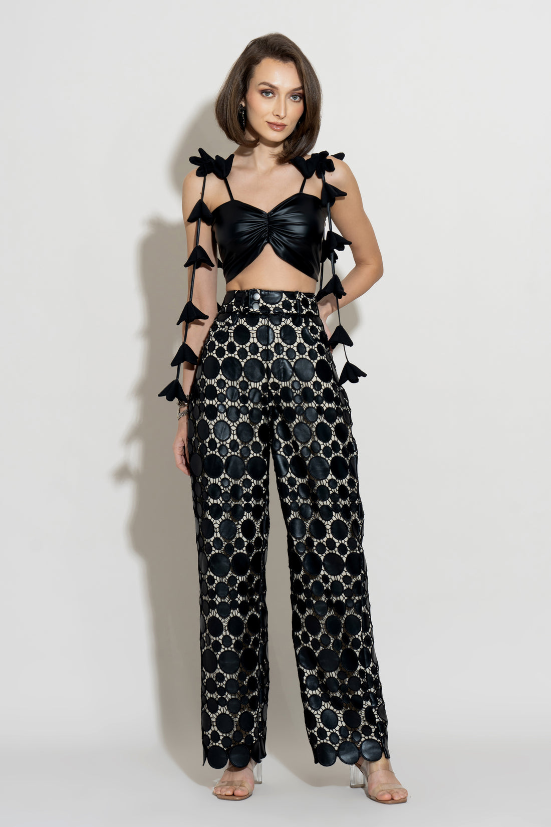 BELLA Top and RAVEN Cutwork Pants Co-ord