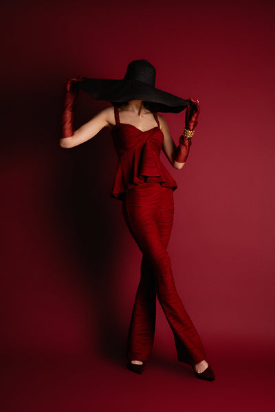 ELENA Plisse Pant
