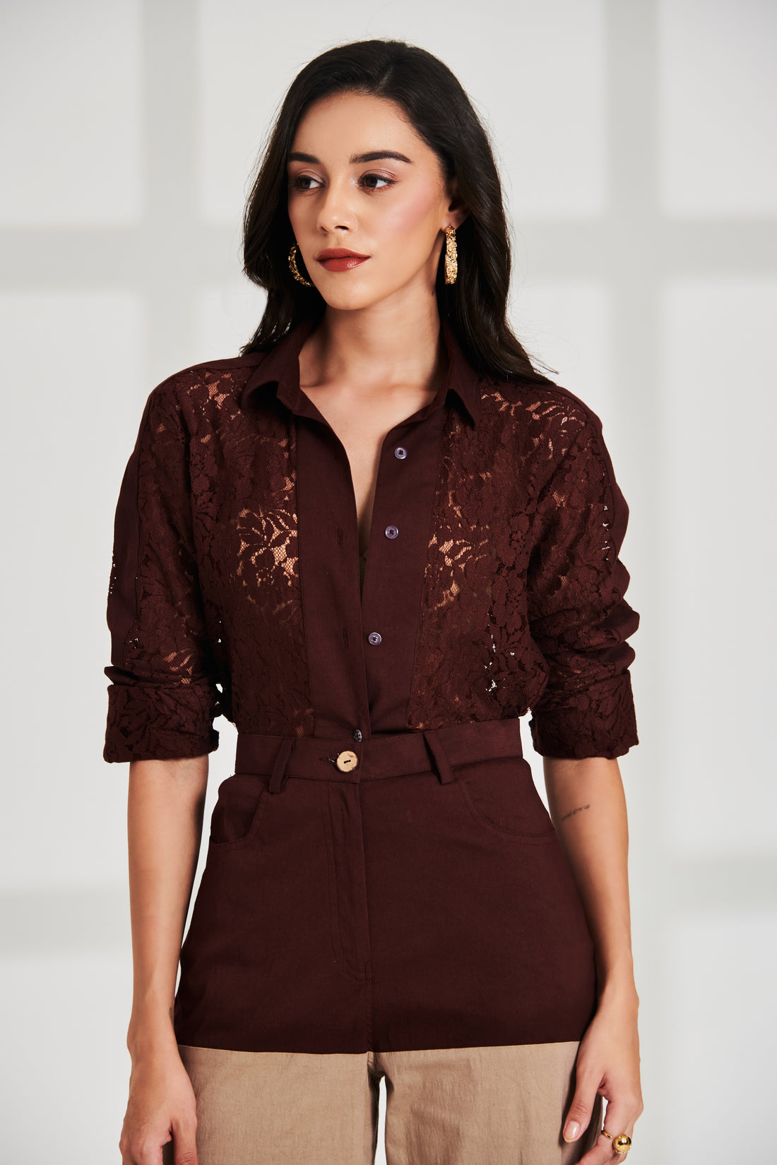 Selene Lace Shirt