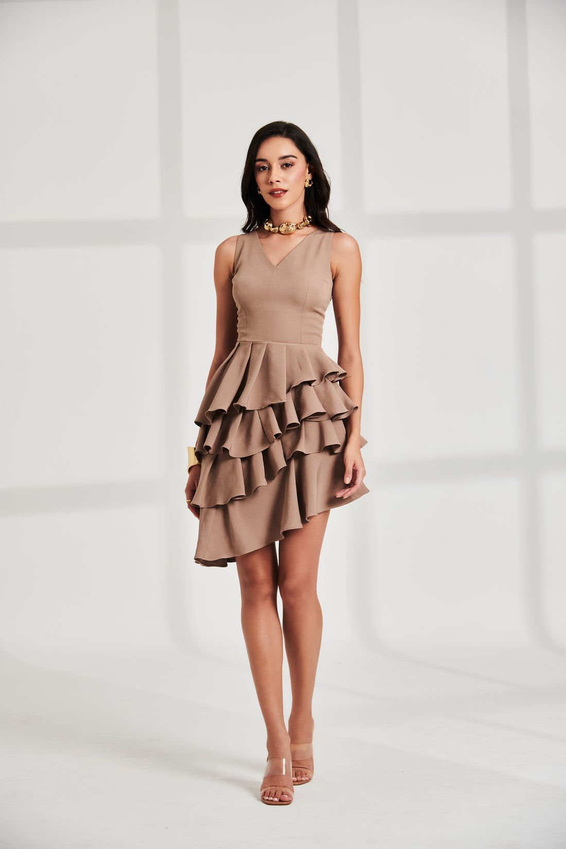 Brooke Ruffle Dress