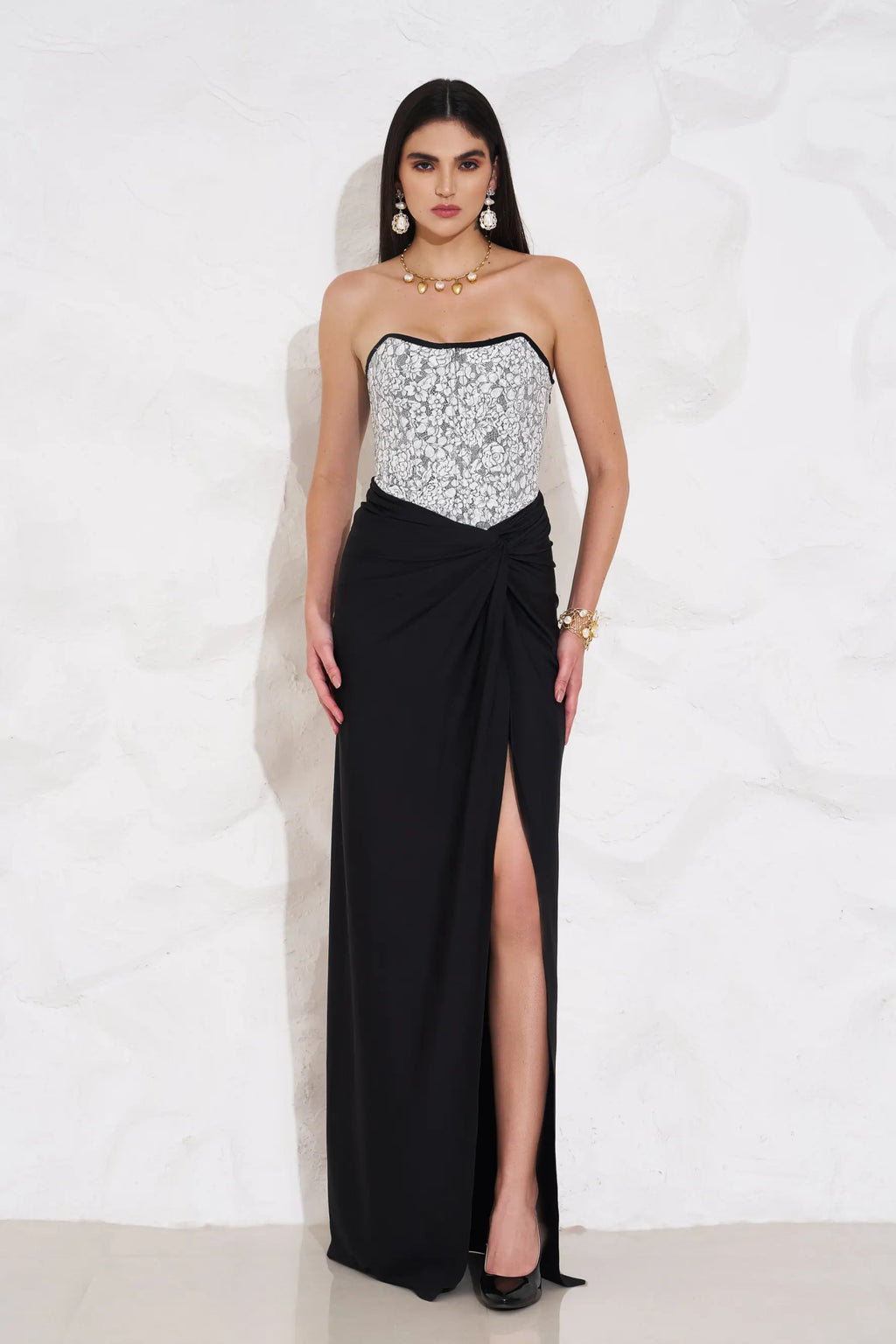 ALICE Corset and KYLIE Draped Skirt Co-ord - SET