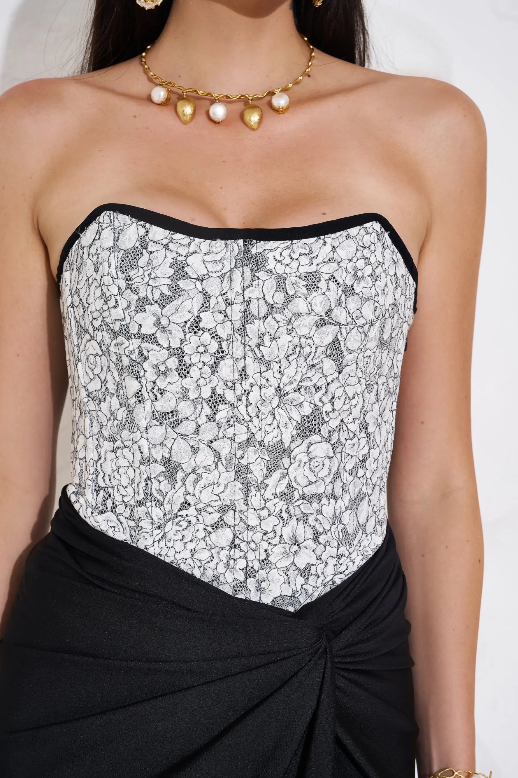 ALICE Corset and KYLIE Draped Skirt Co-ord - SET