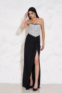 ALICE Corset and KYLIE Draped Skirt Co-ord - SET