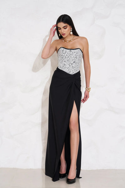 ALICE Corset and KYLIE Draped Skirt Co-ord - SET