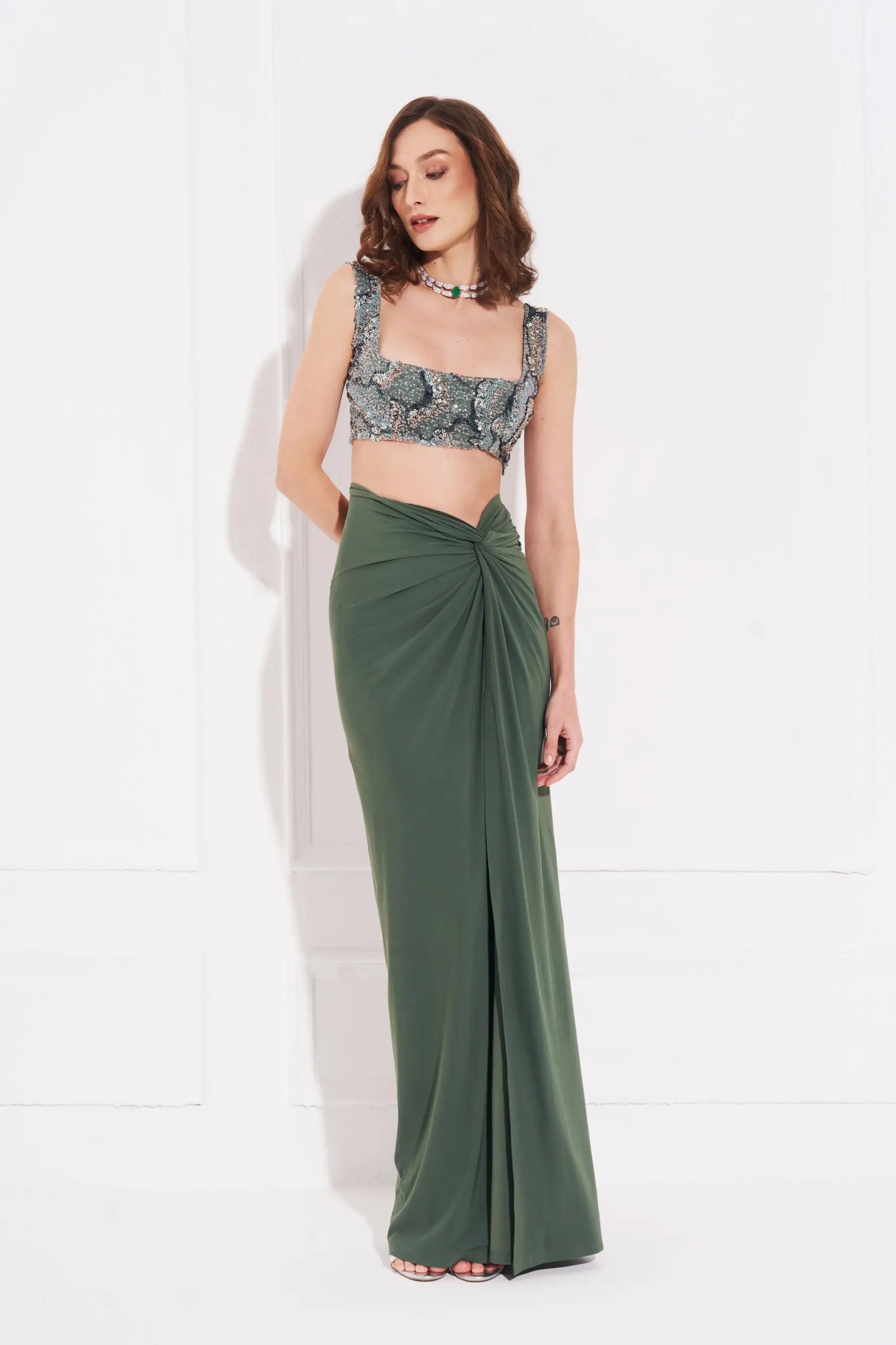 ALICIA Draped Skirt