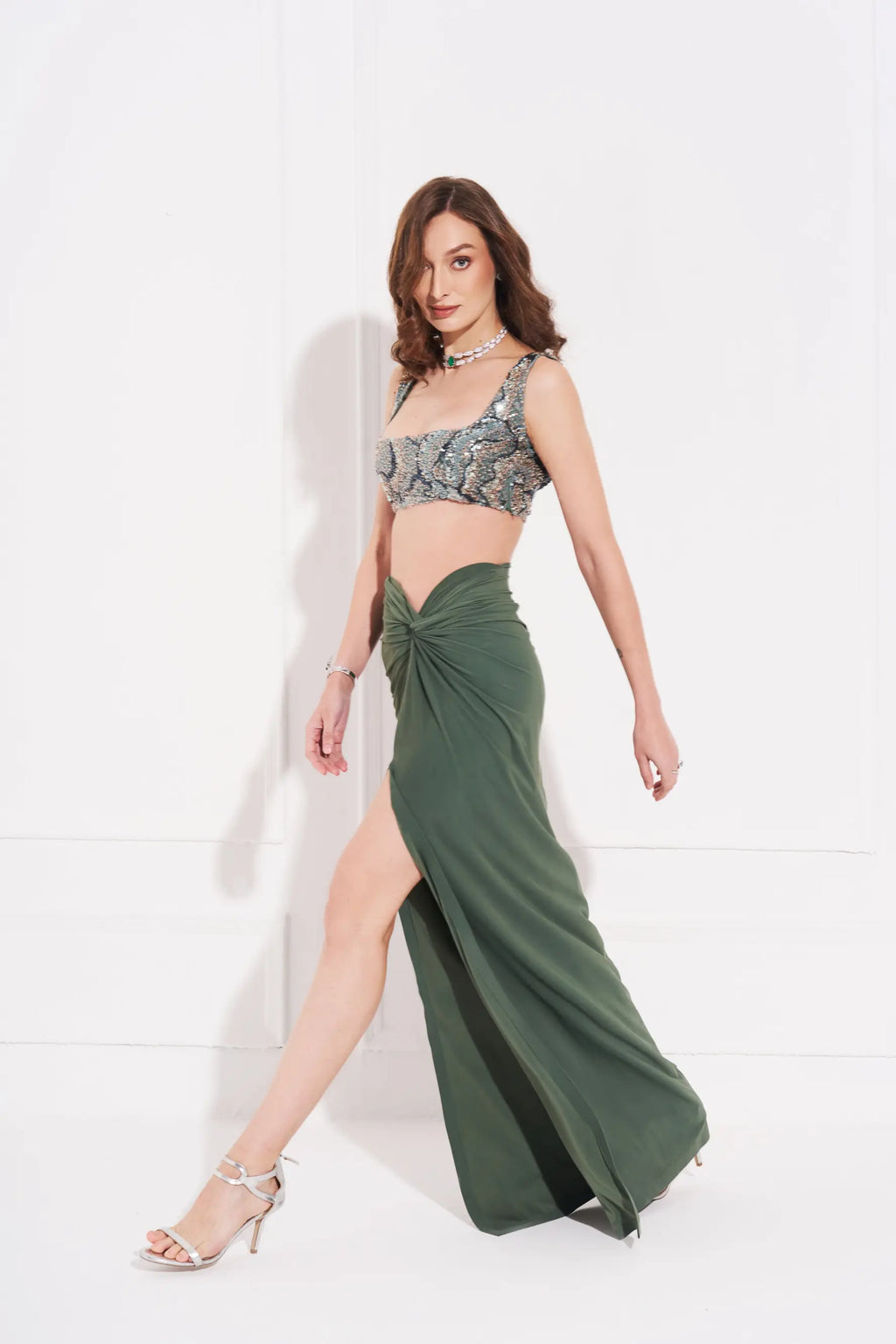 ALICIA Draped Skirt