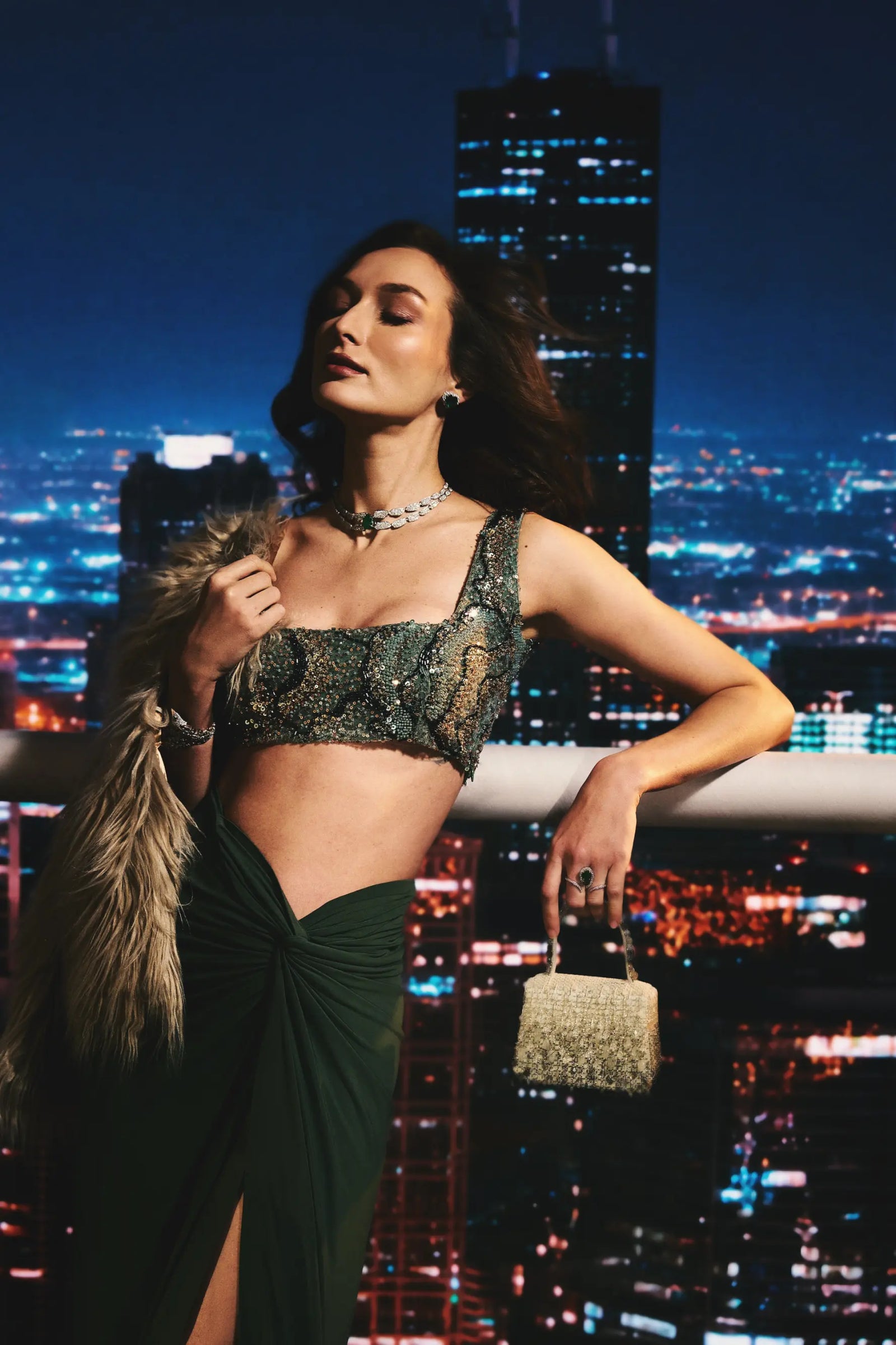 ALICIA Draped Skirt