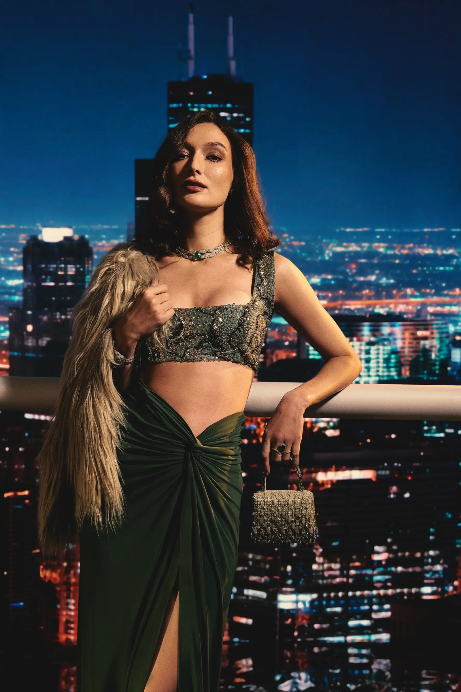 ALICIA Draped Skirt