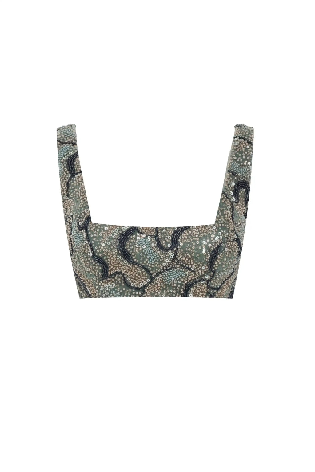 ALICIA Embroidered Crop