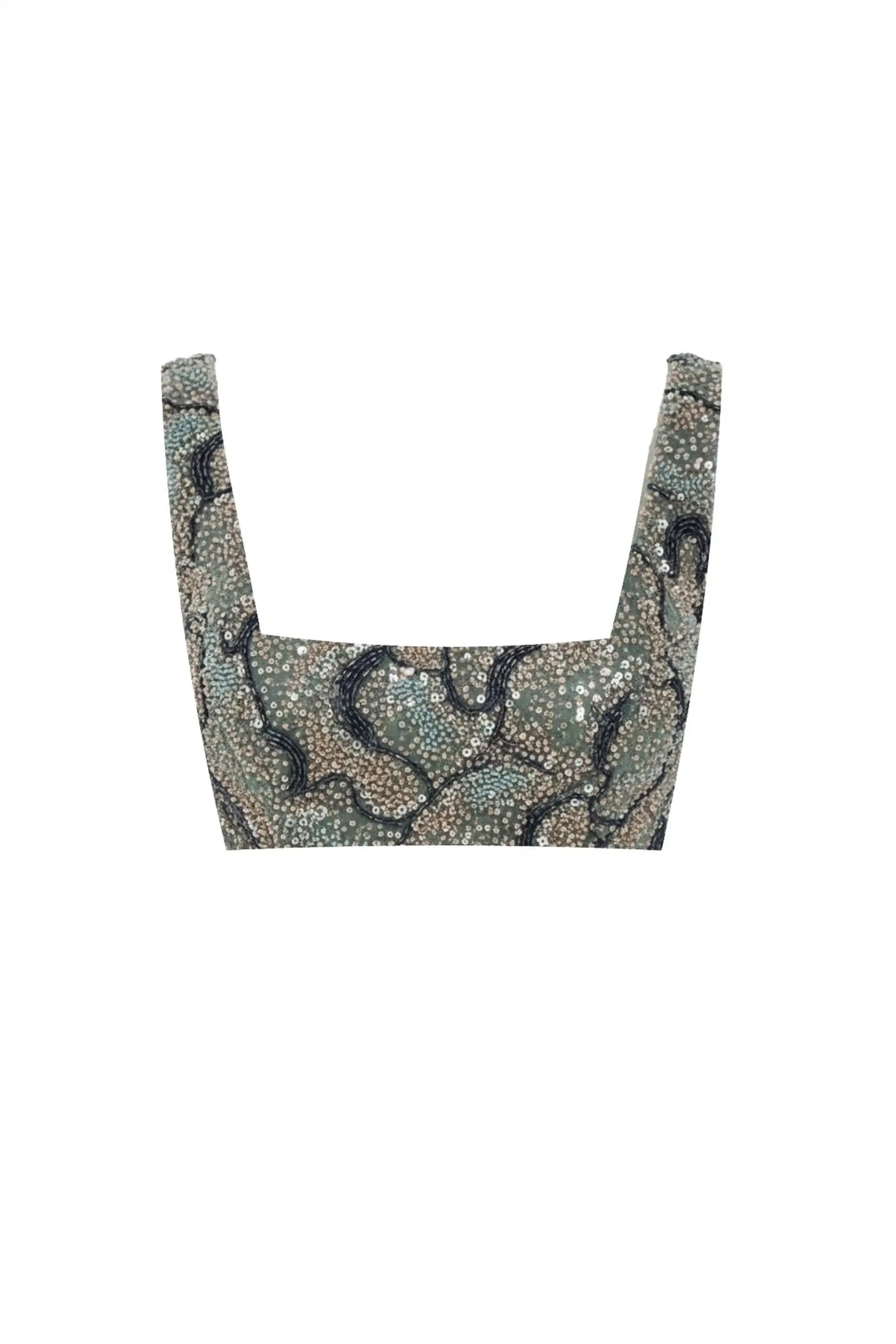 ALICIA Embroidered Crop