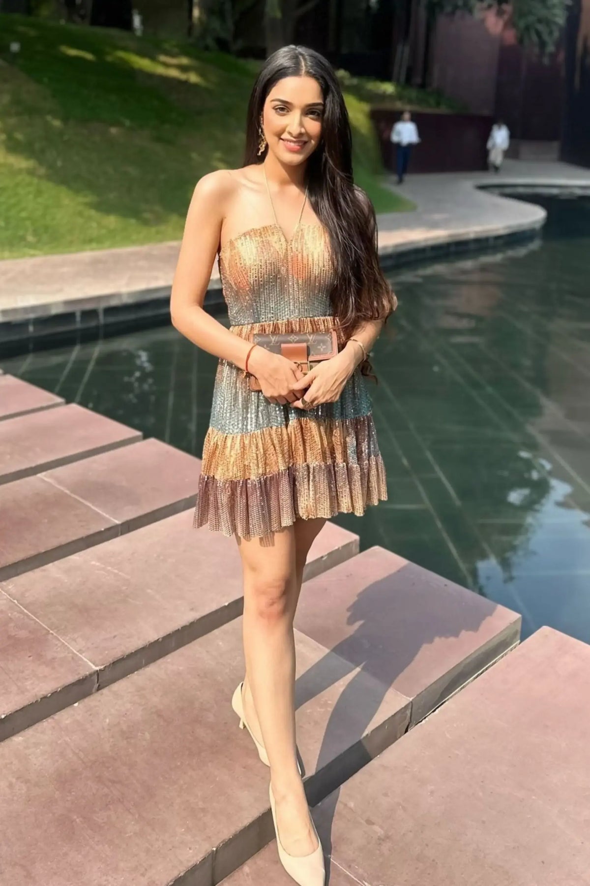 AQUILA Ruffle Dress - DRESSES