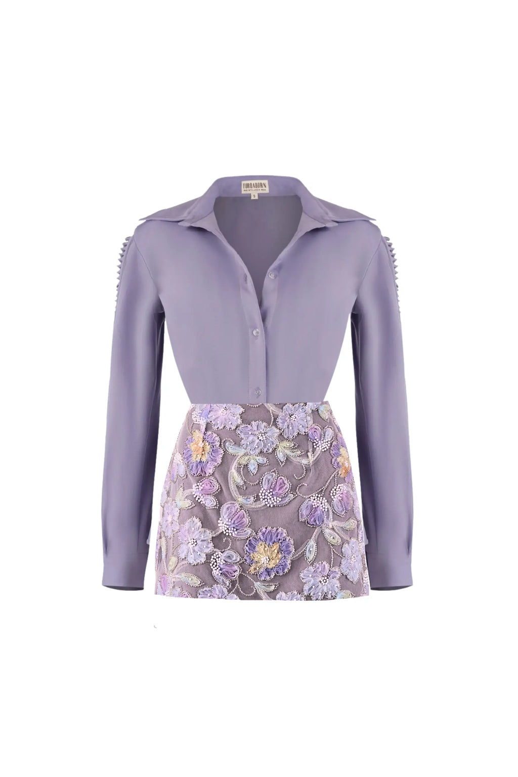 AVA Shirt and SABRINA Mini Skirt Co-ord - SET