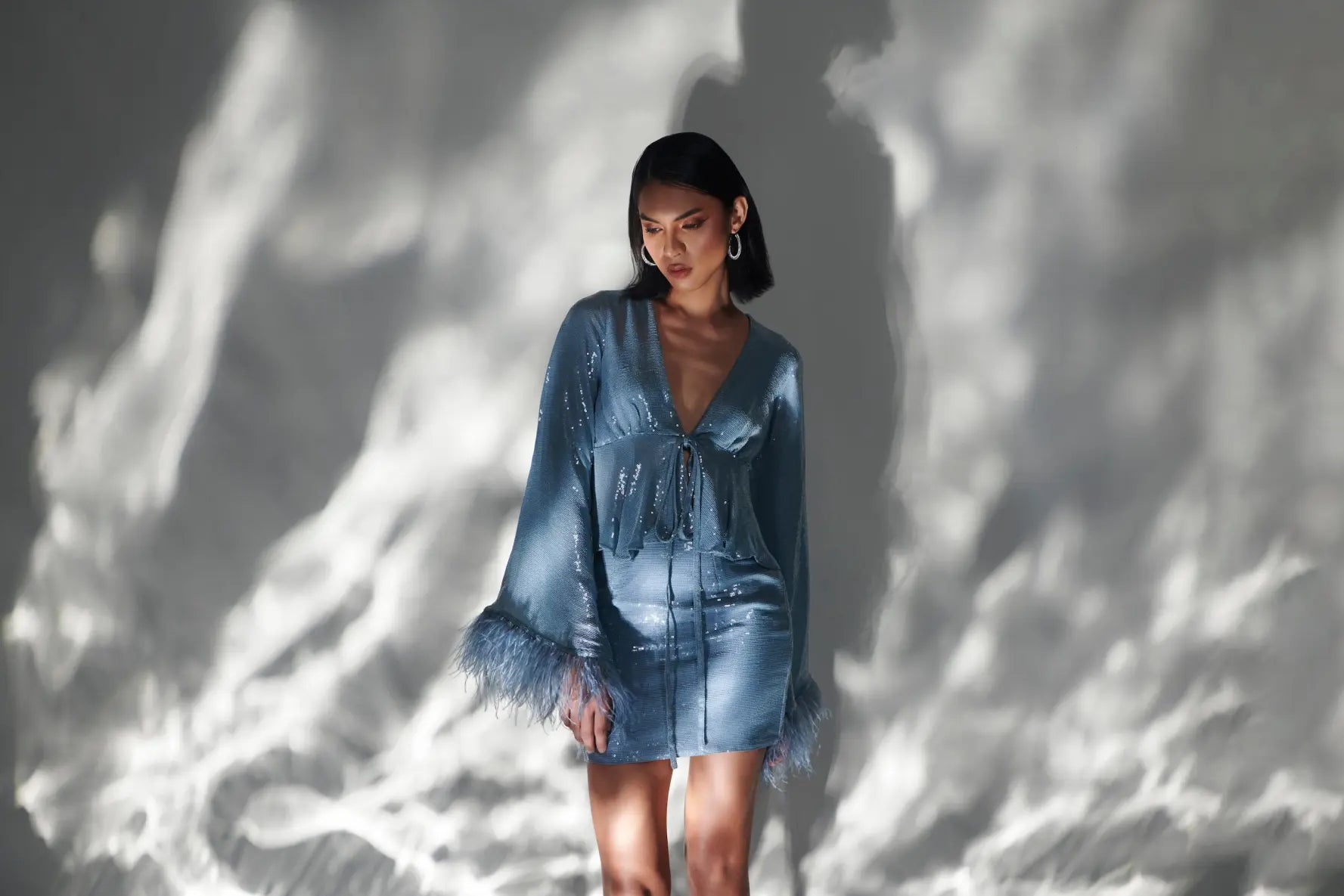 AZULA Feather Top - TOPS