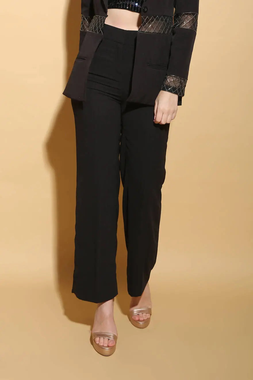 Black Formal Pants - PANTS