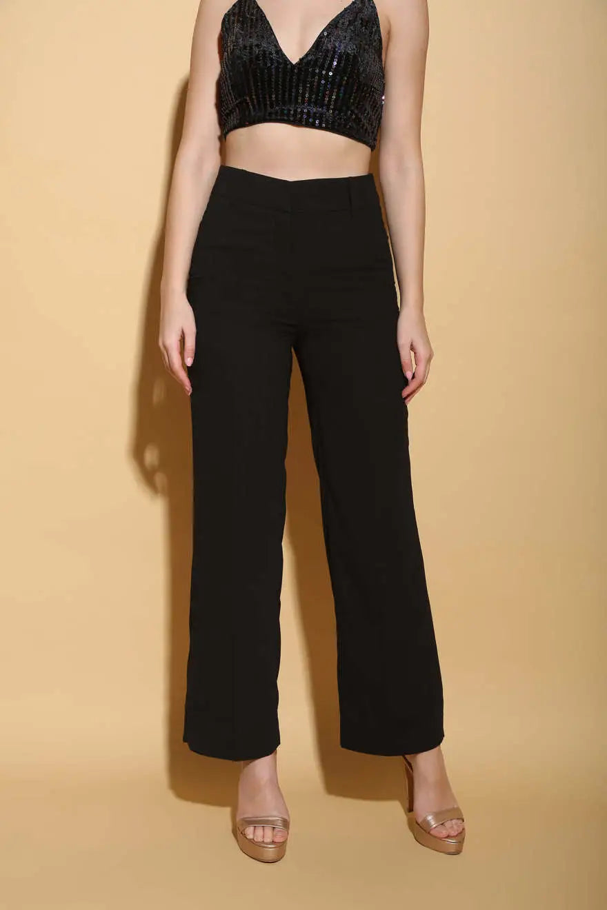 Black Formal Pants - PANTS