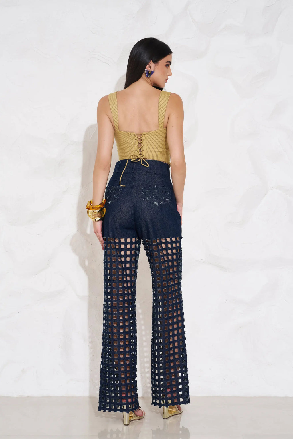 BLAKE Cutwork Denims - PANTS