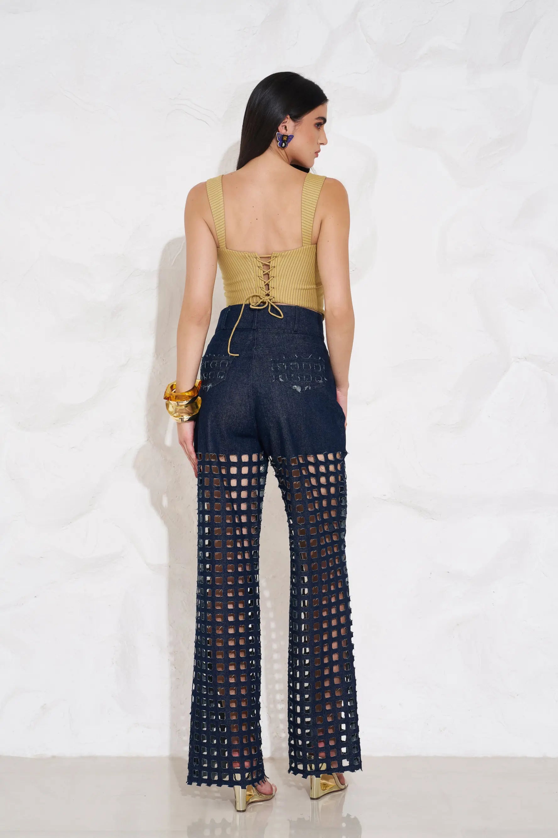 BLAKE Cutwork Denims - PANTS