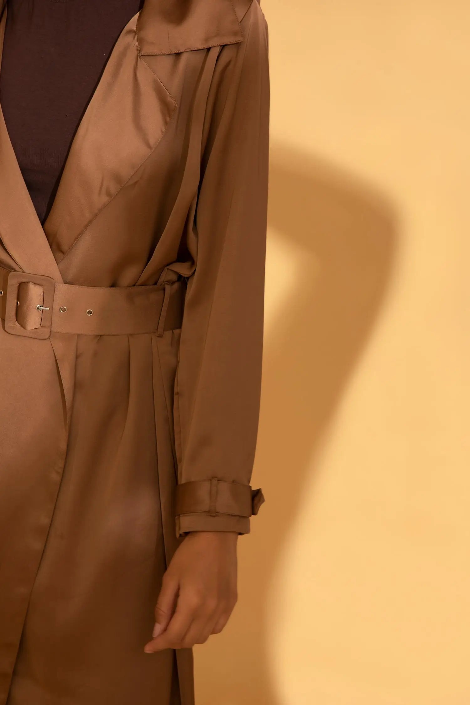 Brown Summer Trench - trench