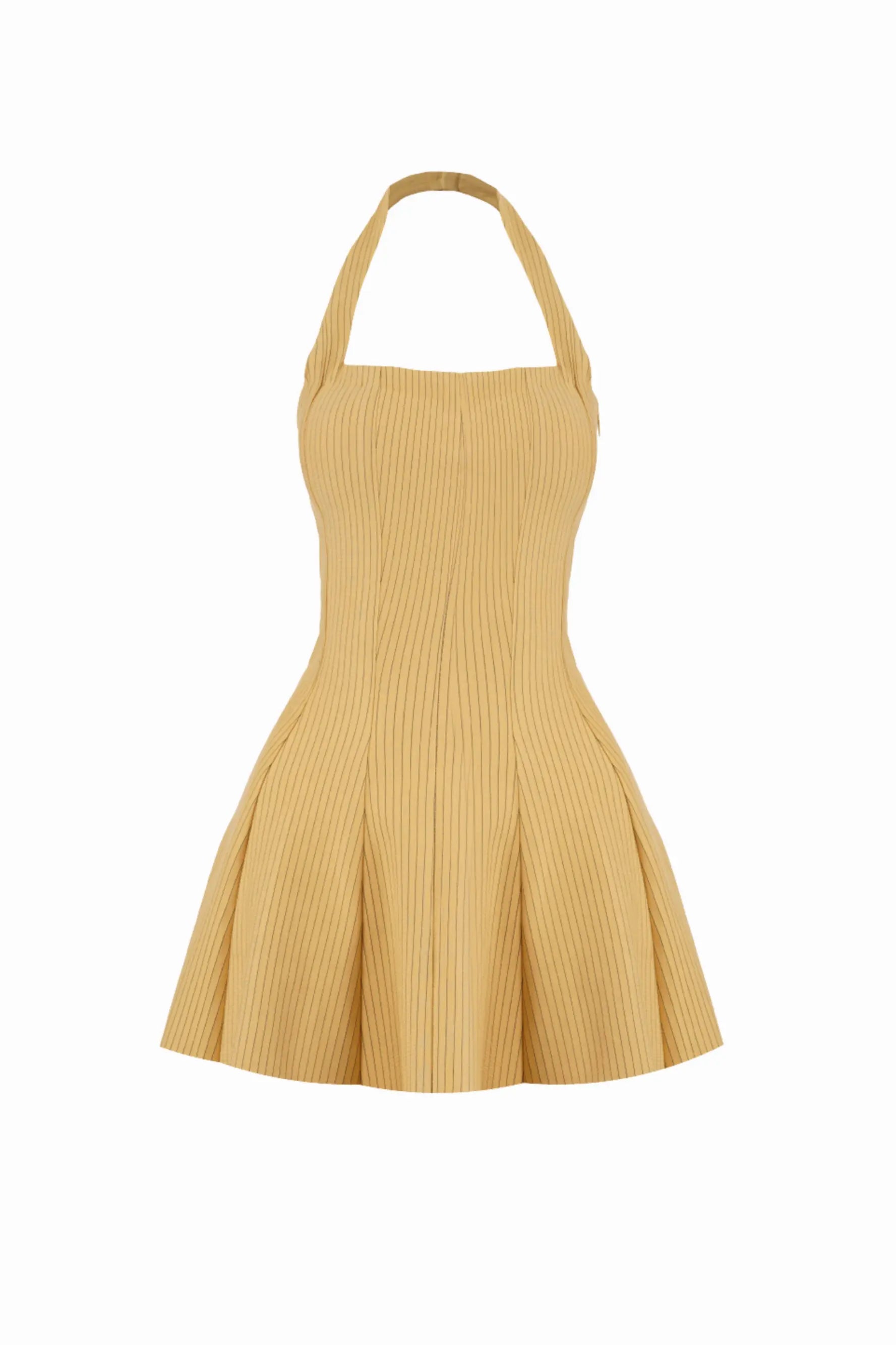 CASSIE Halter Mini - DRESSES