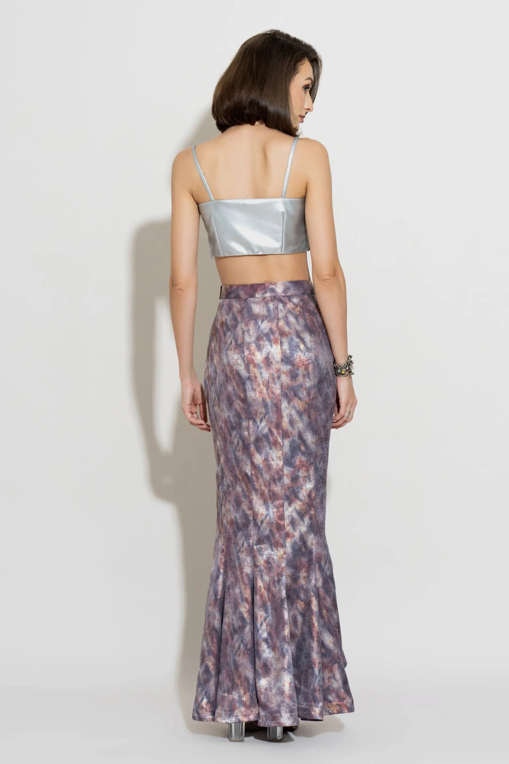 CELESTE Flower Top and VIOLA Ruffle Skirt Co-ord - SET