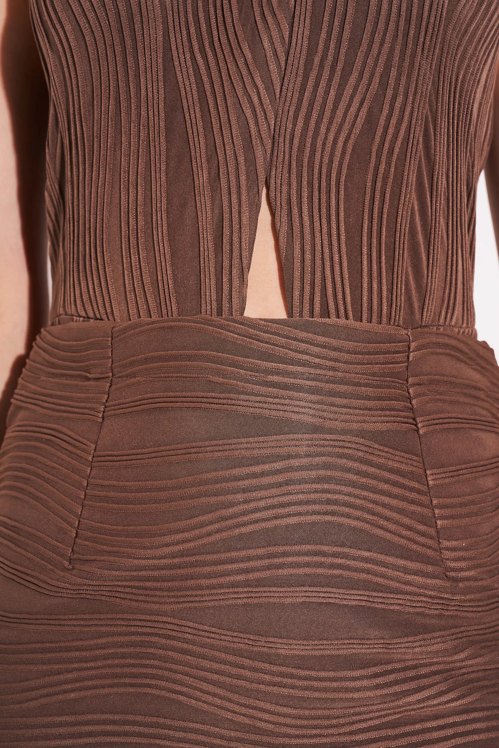CHELSEA Plisse Mini Skirt