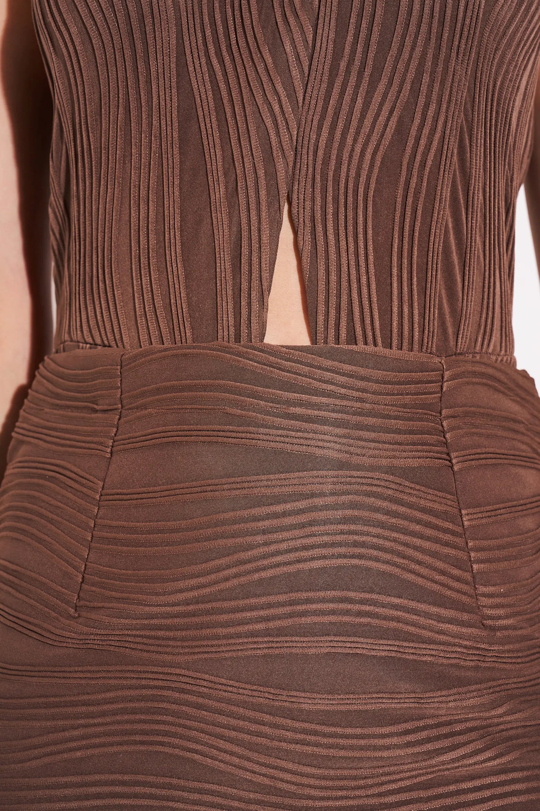 CHELSEA Plisse Mini Skirt