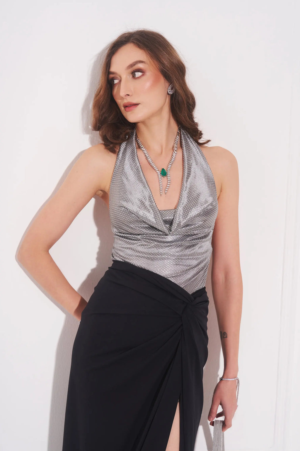 CINDY Cowl Top and Kylie Skirt Co-ord