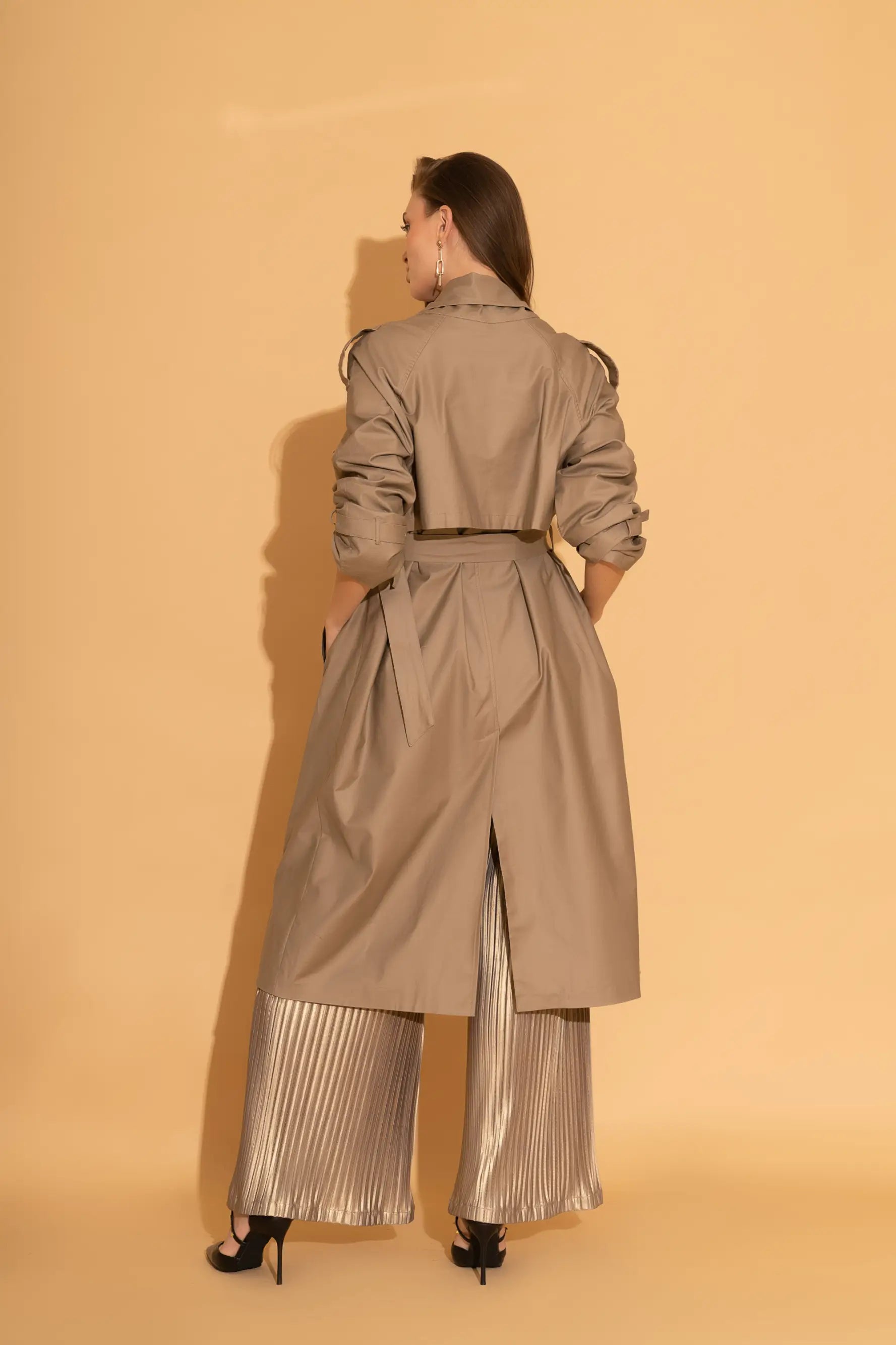 Clay Coloured Trench - trench