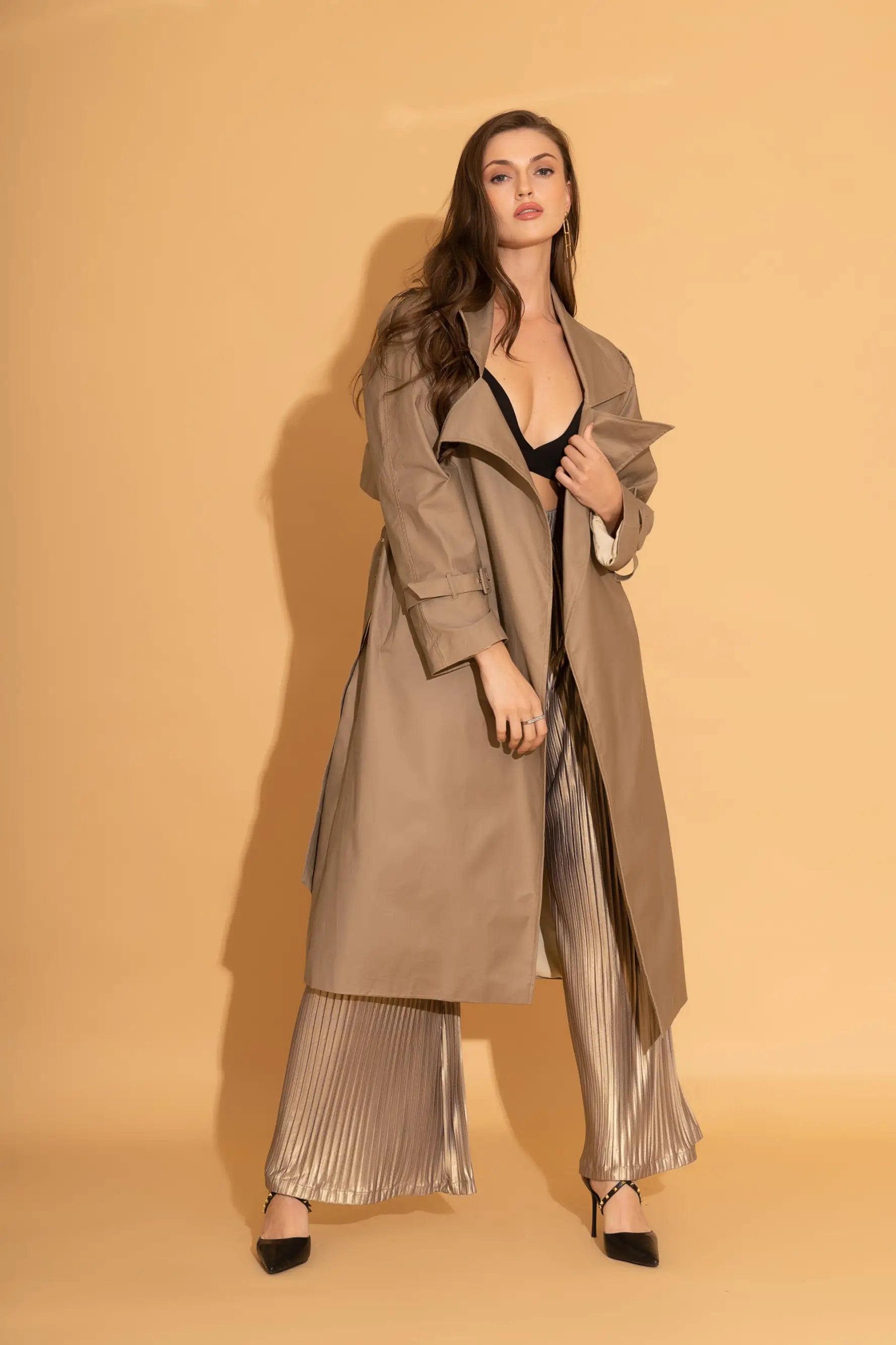 Clay Coloured Trench - trench