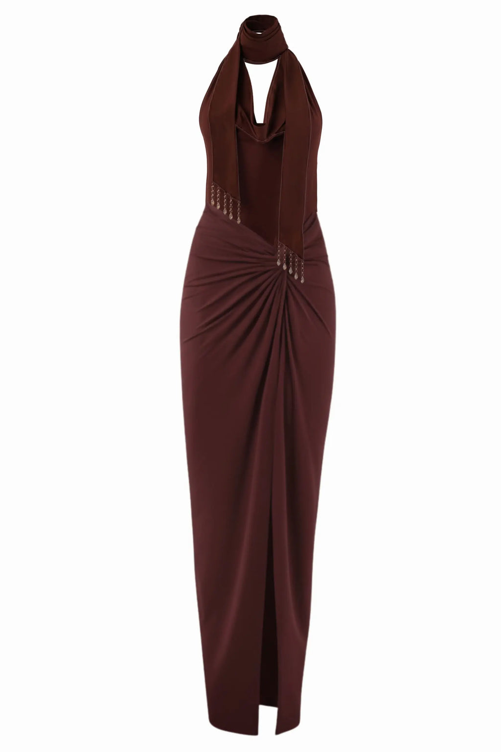 EKKO Cowl Top and Draped Skirt Co-ord - SET