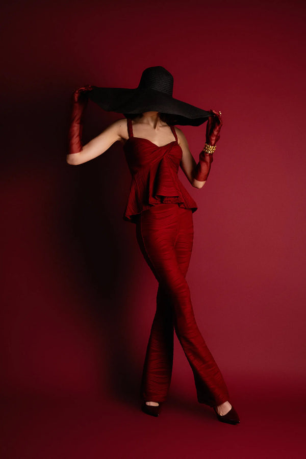 ELENA Plisse Pant - PANTS