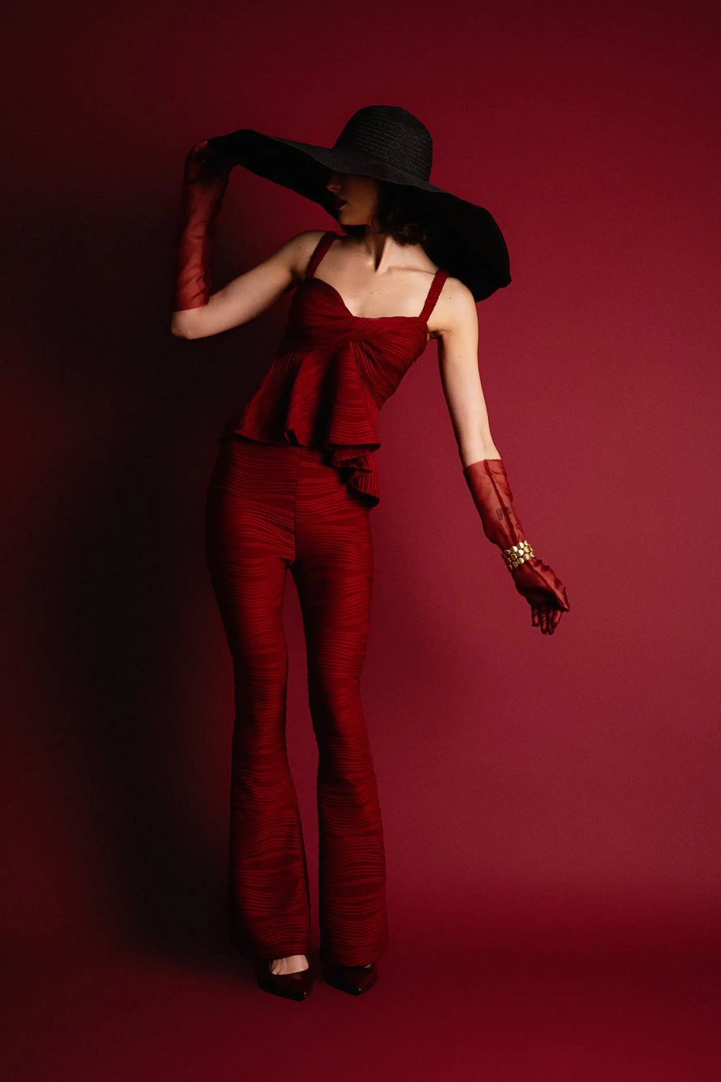 ELENA Plisse Pant - PANTS