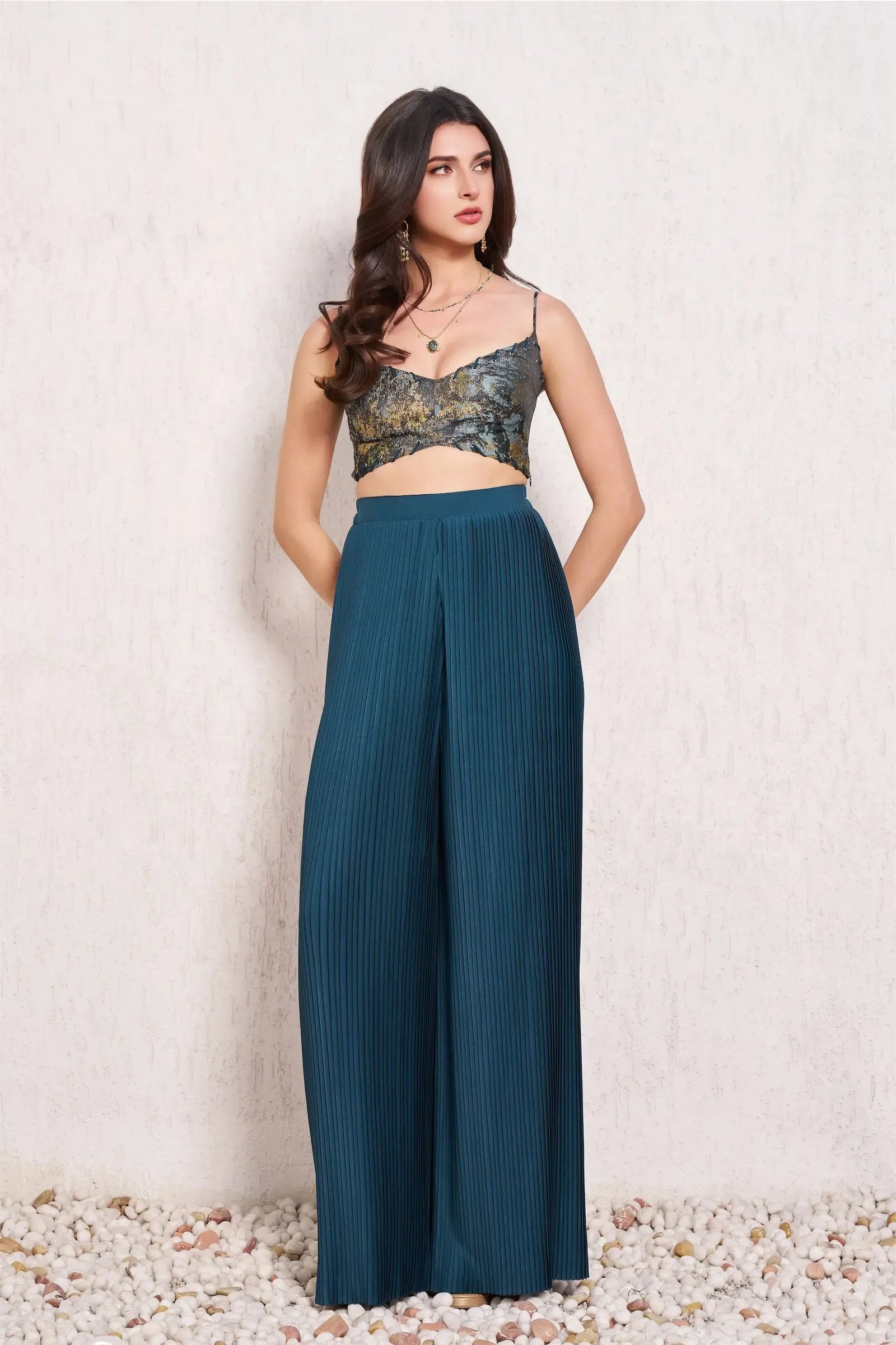 ARIA Pleated Pants