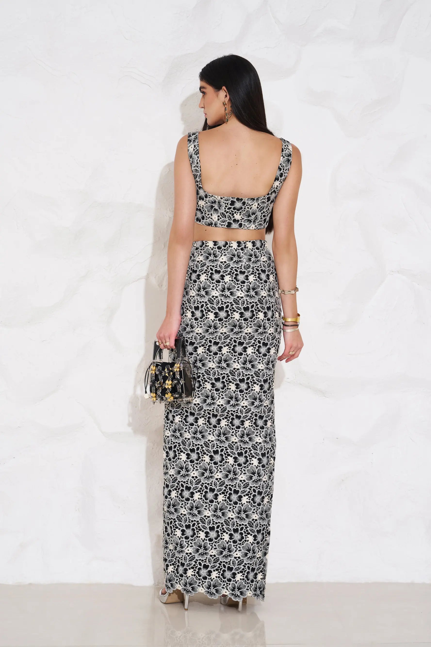 EMMA Cutwork Maxi Skirt - SKIRTS