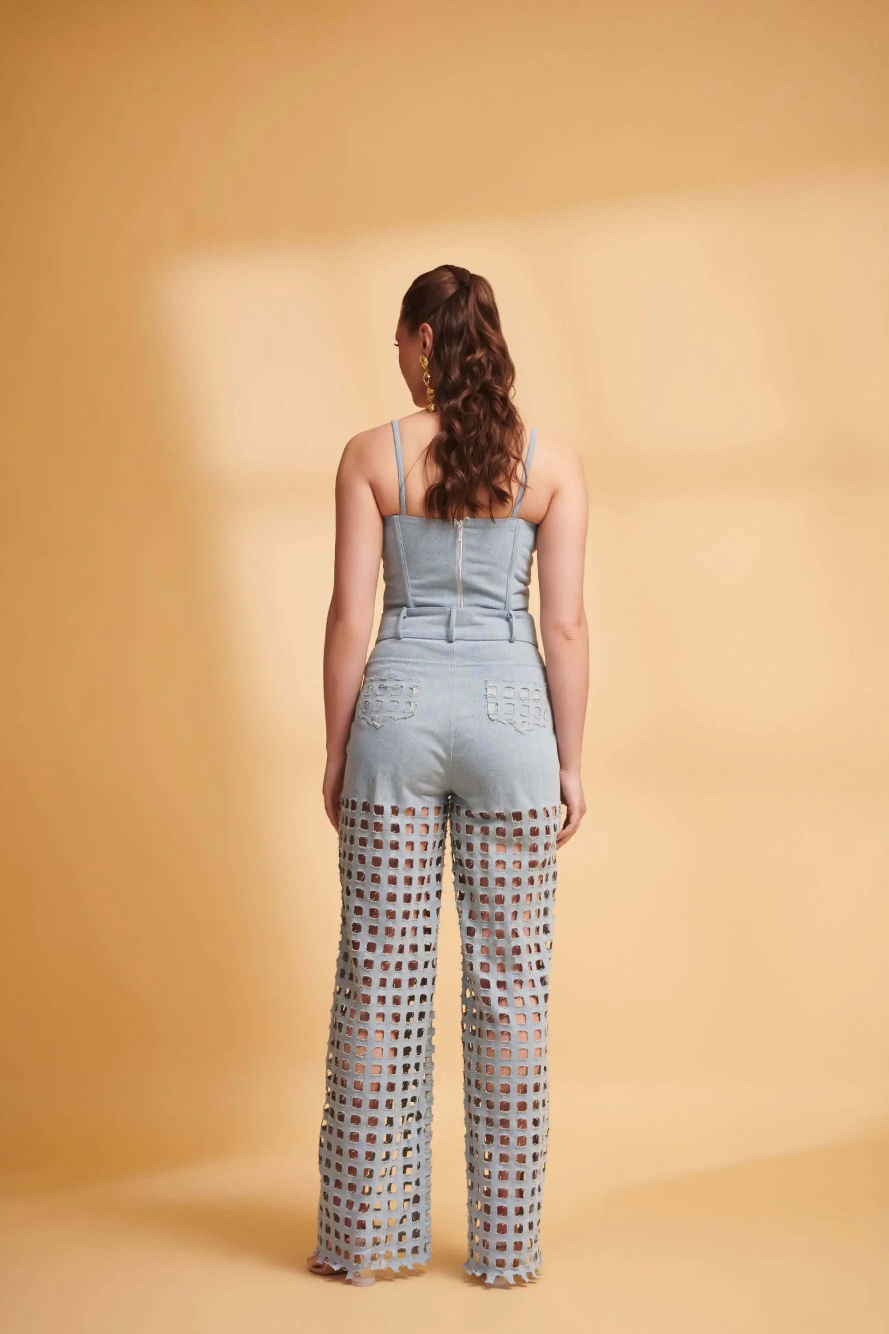 ETHER Cutwork Jeans - PANTS