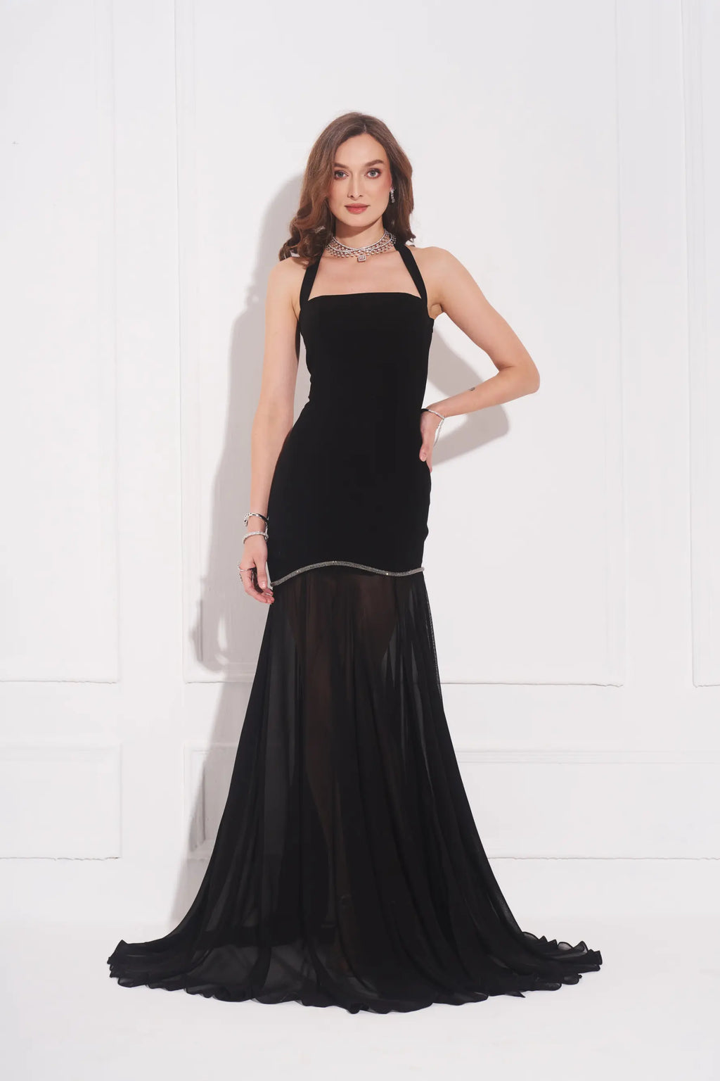 FALLON Halter Maxi